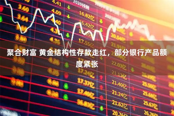 聚合财富 黄金结构性存款走红，部分银行产品额度紧张